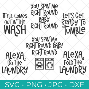 Laundry SVG Bundle