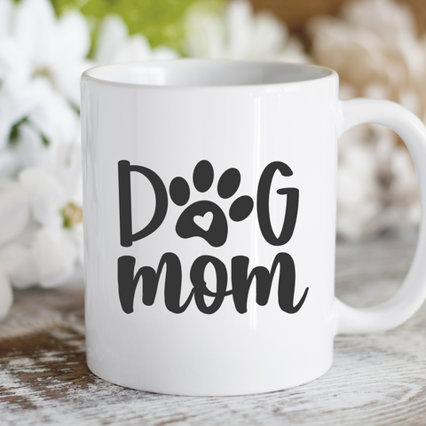 Dog Mom SVG Cut File
